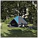 Tenda Teepee con tetto Blu e Grigio 490 x 410 x 210 cm - Foto miniatura 2