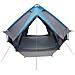 Tenda Teepee con tetto Blu e Grigio 490 x 410 x 210 cm - Foto miniatura 5