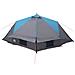 Tenda Teepee con tetto Blu e Grigio 490 x 410 x 210 cm - Foto miniatura 6