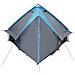Tenda Teepee con tetto Blu e Grigio 490 x 410 x 210 cm - Foto miniatura 7