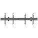 0631 Supporto TV a parete 190,5 cm (75") Nero - Foto miniatura 3