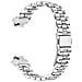 Elegante Bracciale In Acciaio Inossidabile Argento Con Perle Compatibile Con Fitbit Inspire /inspire 2/inspire Hr Silver - Foto miniatura 1