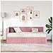 Struttura Letto Angolare con Materasso 2 pcs Grigio Velluto - Foto miniatura 3