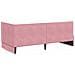 Struttura Letto Angolare con Materasso 2 pcs Grigio Velluto - Foto miniatura 9
