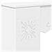 Cornice per camino Bianco 102 x 20 x 102 cm - Foto miniatura 7