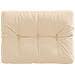 Cuscino per schienale di pallet VIANEN 100% Poliestere Crema - Foto miniatura 3