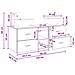 Set di mobili per il bagno 3 pz Rovere Fumo 49,5 x 44,5 x 65 cm - Foto miniatura 2