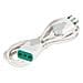PROLUNGA LUCE 92690 3mt 16A BIANC spina 16A presa bipasso, 3x1mm, lineare - Foto miniatura 2