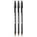 Set 3 Penne A Sfera Bic Cristal Large Inchiostro Nero Medium Punta 1,6 Mm - Foto miniatura 1