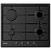 Piano Cottura CHW6BRBB a Gas 4 Fuochi Gas Colore Nero - Foto miniatura 1