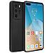 Cover Huawei P40 Pro Silicone Fronte Retro Nero - Foto miniatura 2