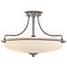 Quoizel Qz / griffin / sfm C - Lampadario Da Soffitto, Cromato, 53,3 X 53,3 X 35,6 Cm - Foto miniatura 5