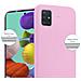 Custodia Compatibile Con Samsung Galaxy A52 5g In Candy Rosa - Coperchio Protettivo In Silicone Tpu Flessibile - Foto miniatura 5