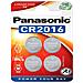 Panasonic Batteria Al Litio Cr2016 3v Blister (confezione Da 4) Cr-2016el/4b - Foto miniatura 2