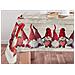 Tovaglia Natale Digitale Centrotavola Runner Natalizio 100% Cotone Gnomi Sv 140x250 Gnomi - Foto miniatura 1