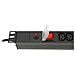 Multipresa 9 Prese Femmina IEC C13 per Armadi Rack Spina Italiana 16A - Foto miniatura 4