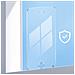 Proteggischermo Per Iphone Se / 5s / 5 Oleofobico Anti Luce Blu, Trasparente - Foto miniatura 5
