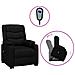 Poltrona Alzapersona Nera In Similpelle - Foto miniatura 2