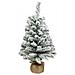 Albero Di Natale Innevato Da Interno - 60 Cm - Foto miniatura 1