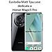 Custodia Tpu Silicone Cover Case Per Honor Magic5 Black - Foto miniatura 2