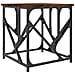 Tavolino Da Salotto Rovere Fumo 45x45x47,5 Cm Legno Multistrato - Foto miniatura 2