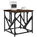 Tavolino Da Salotto Rovere Fumo 45x45x47,5 Cm Legno Multistrato - Foto miniatura 3