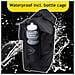 Borsa 4in1 Impermeabile Con Strisce Fluorescenti Trekking Bici 25l Portabottiglie - Foto miniatura 3