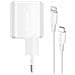 Caricabatterie Usb-c Gan 20w Compatto Con Cavo Lightning 1 Metro E 20, Bianco - Foto miniatura 5