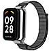 Cinturino In Nylon Per Xiaomi Redmi Band 2/8 Active Grey - Foto miniatura 1
