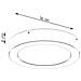 Lampada A Soffitto Onyx 30 Nero Led 3000k Sl. 1242 - Minimalista Lampade Da Soffitto Nero 6x30x30 Cm - Foto miniatura 2