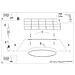 Lampada A Soffitto Onyx 30 Nero Led 3000k Sl. 1242 - Minimalista Lampade Da Soffitto Nero 6x30x30 Cm - Foto miniatura 3