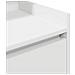 Comodino con 2 Cassetti Bianco 38x34x80 cm - Foto miniatura 3