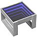 Tavolino da Salotto con LED Infinity Grigio Sonoma 50x53x30 cm - Foto miniatura 3