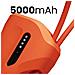 Powerbank Thumboost Da 5000 Mah Con 2 Porte Usb-c Da 20 W E Cavo Usb-c, Arancione - Foto miniatura 3