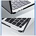 Custodia Protettiva Nera Trasparente Compatibile Con Macbook Air 13 A1932 A2179 A2337 - Foto miniatura 3