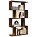Libreria 4 Ripiani Rovere Fumo 70x24x129 cm in Truciolato - Foto miniatura 2