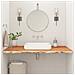 Piano Bagno 120x60x3,8 cm Rettangolare Legno Massello di Acacia - Foto miniatura 2