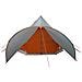 Tenda Teepee con tetto Grigio e arancione 600 x 600 x 347 cm - Foto miniatura 5