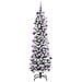 Albero di Natale artificiale con 300 LED Bianco 210 cm - Foto miniatura 4