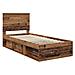 Struttura del letto Legno vecchio 100 x 200 cm Pino massello - Foto miniatura 4