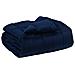 Duvet Invernale Trapuntato Blu Scuro 155 x 220 cm Microfibra - Foto miniatura 1