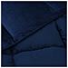 Duvet Invernale Trapuntato Blu Scuro 155 x 220 cm Microfibra - Foto miniatura 5