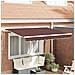 Telo di ricambio per tenda da sole Marrone 3 x 2 m Poliestere - Foto miniatura 2