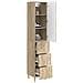 Set di armadi 2 pcs Rovere Sonoma 33 x 34,5 x 90 cm - Foto miniatura 2