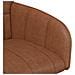Sedie da pranzo 4 pcs Similpelle Marrone 57 x 50 x 85 cm - Foto miniatura 6