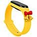 Bracciale Di Natale Per Xiaomi Mi Band 6 / Mi Band 5 Bracciale In Silicone Natalizio Con Cinturino Di Colore Giallo (campanelli) - Foto miniatura 1