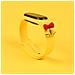 Bracciale Di Natale Per Xiaomi Mi Band 6 / Mi Band 5 Bracciale In Silicone Natalizio Con Cinturino Di Colore Giallo (campanelli) - Foto miniatura 2