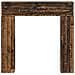 Cornice per camino Legno antico 102 x 18 x 100,5 cm - Foto miniatura 6