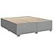Letto box spring con materasso Grigio Chiaro 180 x 200 cm - Foto miniatura 6
