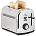 Tostapane 2 fette in acciaio Inox TOS9 Ampie fessure da 40 mm, 7 livelli di doratura, Scongelamento, tostatura, Pulizia facile, 950W - Foto miniatura 2